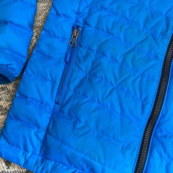 Mountain Hardwear Boy's Blue Long Sleeve Full Zip Puffer Jacket Size M - Picture 7 of 8